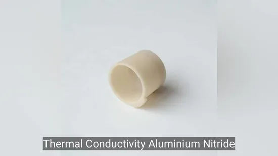 Thermal Conductivity Aluminium Nitride Aln Ceramic Crucible